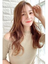 アルバ ヘアリゾート(ALBA)&nbsp;【ALBA千葉将大】シースルーロングバング1【三鷹】