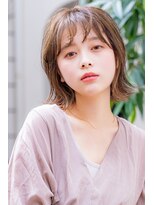 レニーバイエース(LANY by ACE)&nbsp;【LANY 横浜】 シースルーバング×ブラウンベージュ