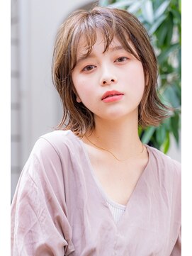 レニーバイエース(LANY by ACE) 【LANY 横浜】 シースルーバング×ブラウンベージュ