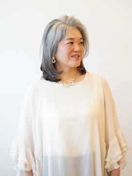 えがお美容室 【えがお美容室】40代50代に人気◎ミディアムスタイル