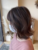 ヘアクリエイションソウル(Hair creation Sowl)&nbsp;【Sowl】ナチュラル抜け感カラーとミルボントリートメント