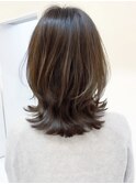 #ウルフ#ボブウルフ#レイヤー#外ハネ#ロブヘア