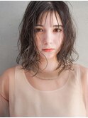 ボブ/イメチェン前髪/黒髪/シースルーバング/髪質改善/10代20代