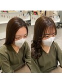 前髪で印象チェンジ！