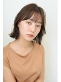 【CINQ】大柳 セミウェット切りっぱなしボブ/30代40代