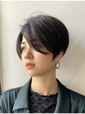 【乾かすだけできまる】やわらかレイヤー ハンサムショート 1