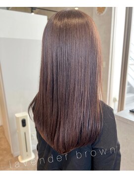 バリー(VALLEY) 【VALLEY hair care&spa】大人可愛いラベンダーブラウン