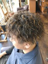 リスキーズ(RISKY'S)&nbsp;ツイストスパイラルパーマ×ハイライト