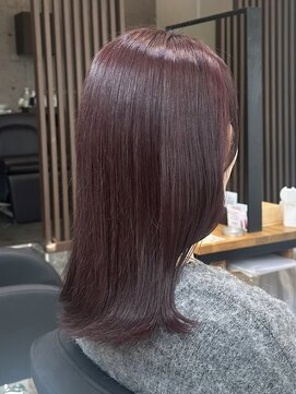 アトリエコア(Atelier Coa) ミルクティーピンクベージュカラーくびれヘアグレージュカラー