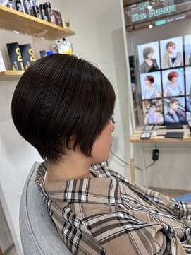 エメヘアデザイン ルイス(Aimer Hair Design Lewis) ショート/白髪ぼかし/オイルカラー