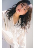 【LUZ立川】濡れ髪ミディアム＋シースルーバング★New Open