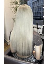 ヘアーエクステンド エフ 渋谷(f)&nbsp;ミルクティーブロンド × シールエクステ