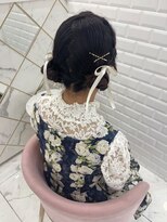 【ヘアメ】バレエコア＊編みカチュツインお団子＊新井