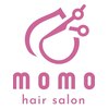 モモ(momo)のお店ロゴ