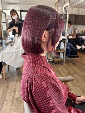 ヘブンリー(heavenly) ワインレッド/ボルドーレッド/赤系カラー/ピンクラベンダー