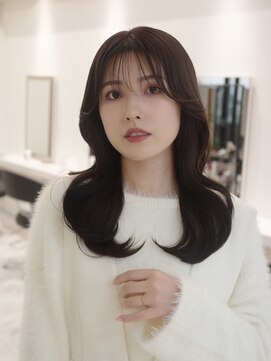 ベレーザシェルト(Beleza scelto) 10765髪質改善ワンホンヘアグレージュ韓国風巻きレイヤーカット