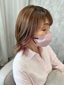 ティダスマイル ふじみ野店(tida smile) モードメインナーショートウルフ