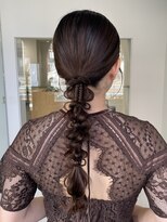 オレンジ梅田店(ORANGE)&nbsp;ヘアセット/お呼ばれ/結婚式/2次会/編み下ろし/大阪ヘアセット