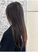 30代40代50代インナーカラー／デザインカラー/アッシュベージュ