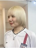 ◎ブロンドハイトーンカラーデザインカラーアンブレラカラー金髪
