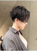 【SHARON】ハンサムショート×スパイラルパーマ