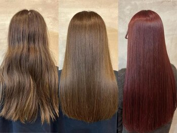 ポレポレ(POLE POLE)の写真/カラーしながらダメージ補修//柔らかくまとまりのある仕上がりに* .