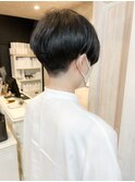 福山Caary20代30代40代50代60代ショートヘア小顔補正立体カット
