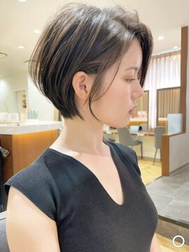 ロンドウル 熊本(Lond ulu) 大人可愛いショート／ベージュカラー／2way [熊本/上通/下通〕