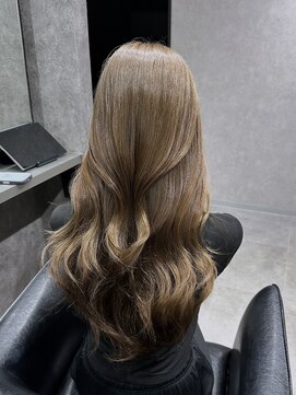 エースヘアー(A.hair) オリーブベージュ/レイヤーカット/髪質改善