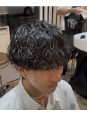 【波巻きプードル】波巻き　プードル　メンズパーマ　平針　清水