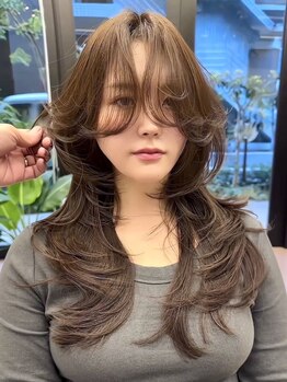 ヌエン 渋谷(NU/EN)の写真/どなたでも【カット+カラー￥8000～】＊トレンドを取り入れた旬のスタイルをお手頃価格でご提案します◎