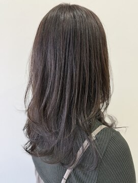 レモン(Lemon) レイヤーカット＋ラベンダーアッシュ