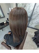 グランヘアー 豊岡店(GRAN HAIR) #ハイライト#ダブルカラー#グレージュ#白髪ぼかし#レイヤー