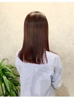 半個室型美容室 Sourire 室見店【スーリール】【2月中旬 OPEN(予定)】 ストレート×ピンクブラウン☆