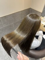 ビスコヘアー(BISCO hair)&nbsp;髪質改善カラー×オリーブ