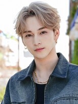 MEN'S HAIR BLEACHi 四日市店【メンズ ヘア ブリーチ】 《BLEACHi》韓国風フェザーパーマ【numberA.×BLEACHi】