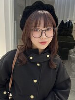 シーン(scene) 王道可愛い♪ モテ可愛透明感! ピンクブラウンカラー