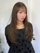 ソア 京都三条河原町(SOA) 透け感くすみグレージュ 韓国風レイヤー 20代 30代