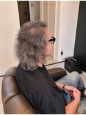 メンズミディアムパーマ