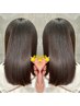 カット+カラー+美髪ストレート+Aujua4step25500→23870~