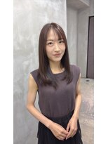 エント(ent) セミロングレイヤースタイル