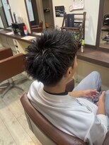 レガ(le ga) 【メンズ】短髪ショート×ツイストパーマ!