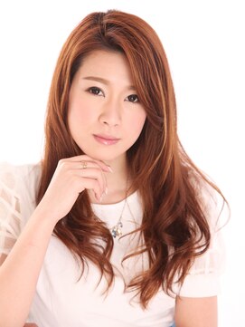 美容室ソラ 小岩店(sora) 『上品コンサバ』×『大人フェミニン』セミロングゆる巻【小岩】