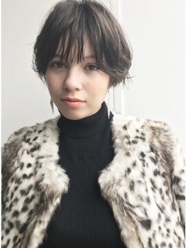 ソーコ 渋谷(SOCO) 【SUN】甘辛ショート薄バング簡単スタイリングヘアセット