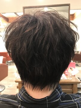 パース(PARS) 人とカブらない！パーマショートヘア