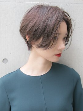 ルティア 池袋(Lutia) ハンサムショート×グレージュカラー