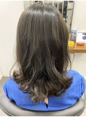 透明感たっぷりの暗髪カラー☆