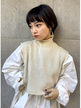 ゼンコー 国分寺(ZENKO) 【ゼンコー国分寺】大人かわいいひし形ショートボブ