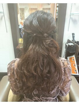 チューザン(CHUZAN) パーティーヘアスタイル