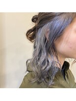 ヘアーゾーン ハチマルハチ 登戸駅前店(Hair Zone 808) インナーカラーでアレンジ楽しく！、